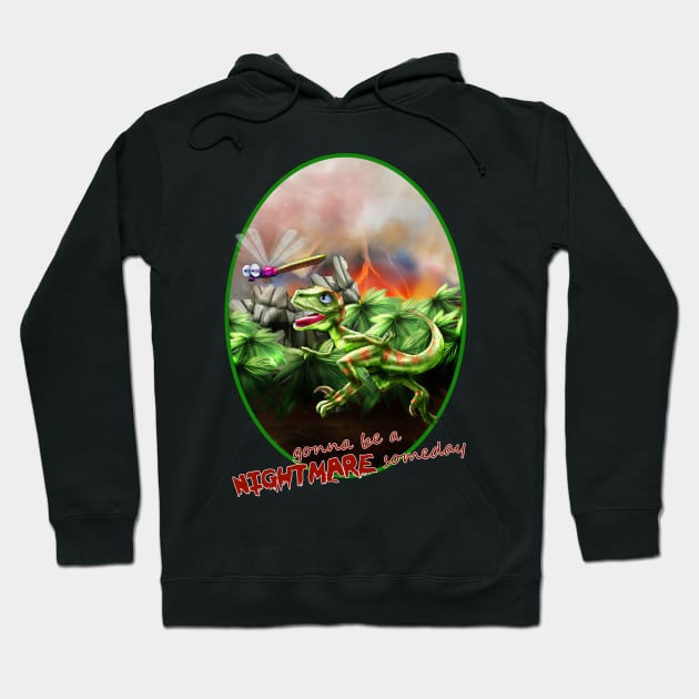 Gonna be a nightmare someday Hoodie by raulovsky